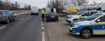 Acțiune a Poliției Rutiere pe DN1B, în Prahova. Șoferii vitezomani, principalii vizați