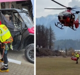 Intervenție dramatică în Bucegi. Turist de 68 de ani, salvat cu elicopterul după o cădere de sute de metri pe Valea Albă