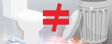 Hidro Prahova avertizează: deșeurile aruncate în toaletă provoacă blocaje în rețeaua de canalizare