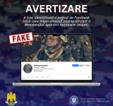 Avertisment DNSC: pagină falsă de Facebook care imită pagina Ministerului Apărării Naționale