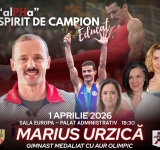 Campionul olimpic Marius Urzică, invitat special la Ploiești, în cadrul evenimentului „alPHa – Spirit de Campion Educat”