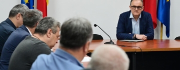 Provocările de pe șantierul drumului Valea Doftanei – Săcele, în analiză la Consiliul Județean