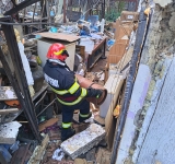 Explozie în comuna Vadu Săpat. A fost solicitat elicopterul SMURD pentru preluarea unei persoane rănite