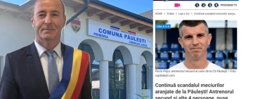 Păuleștiul fierbe, după ce un alt apropiat al primarului Sandu Tudor a devenit suspect în dosarul meciurilor trucate de CS Păulești!