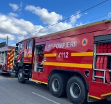 O întreagă gospodărie a fost mistuită de flăcări, în comuna Măgureni