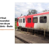 Raport final AGIFER privind incendiul izbucnit, vara trecută, la un tren de călători, pe ruta Slănic – Ploiești