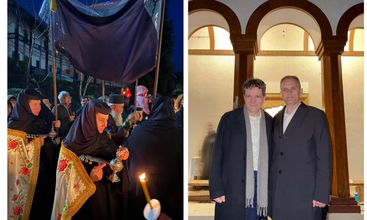 Președintele Nicușor Dan - la Mănăstirea Cornu, în Vinerea Mare!