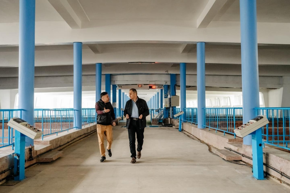 Virgiliu Nanu dă asigurări că alimentarea cu apă nu va fi întreruptă în timpul lucrărilor de la stația de tratare Voila