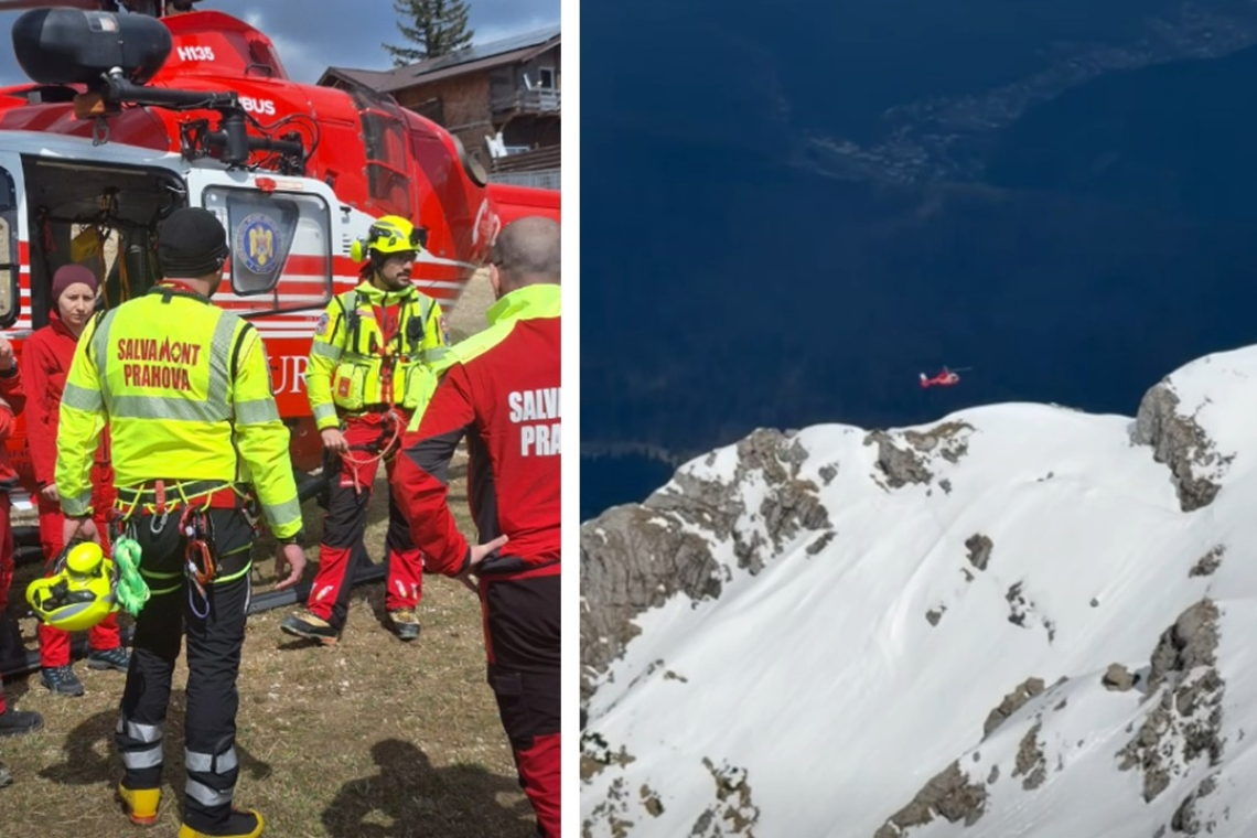 Adolescent rătăcit în Bucegi, căutat cu elicopterul și drona. Final fericit după ore de panică!