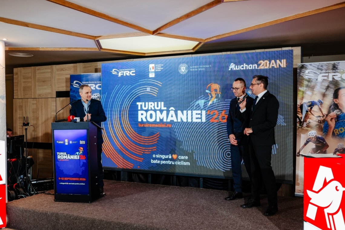 Cea mai importantă competiție de ciclism, Turul României 2026, ajunge în Prahova. Președintele CJ Prahova, prezent la lansarea oficială