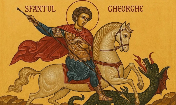 Peste un milion de români își aniversează astăzi onomastica, de Sf. Gheorghe