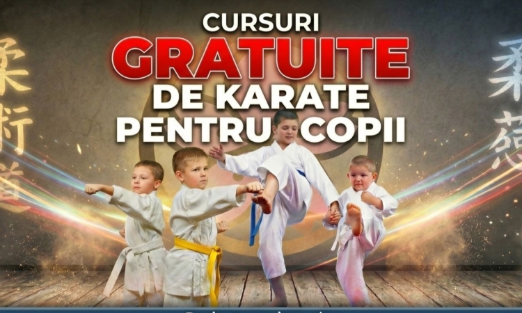 Virgiliu Nanu încurajează participarea copiilor la activități sportive, prin programul gratuit alPHa Karate