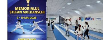 Peste 270 de sportivi vor participa, în weekend, la Ploiești, la concursul de floretă Cupa ”Memorialul Ștefan Moldanschi”