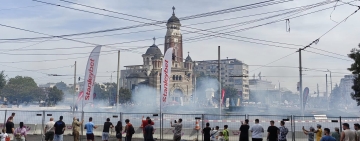 Centrul Ploieștiului, din nou blocat pentru spectacolul drifturilor: adrenalină pentru unii, haos pentru ceilalți
