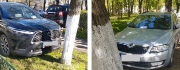 Amenzi de 7.500 de lei pentru șoferii care au parcat pe spații verzi din Ploiești
