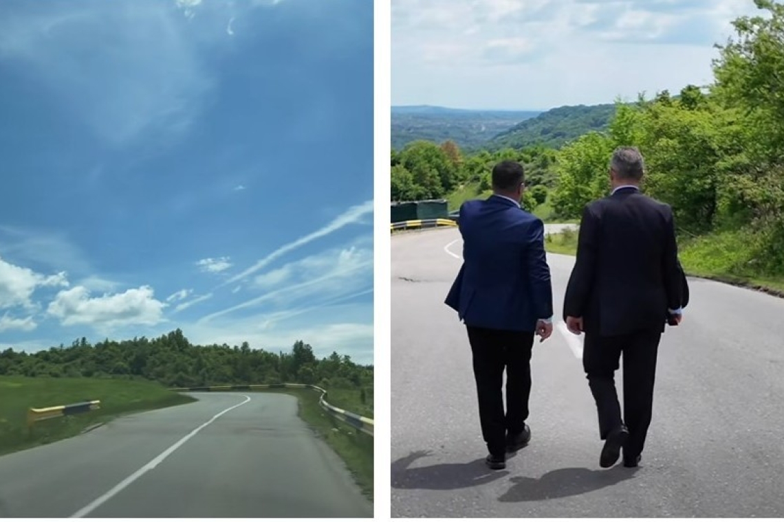 Președintele CJ Prahova anunță intervenții pe DJ 100E, în zona Provița de Jos