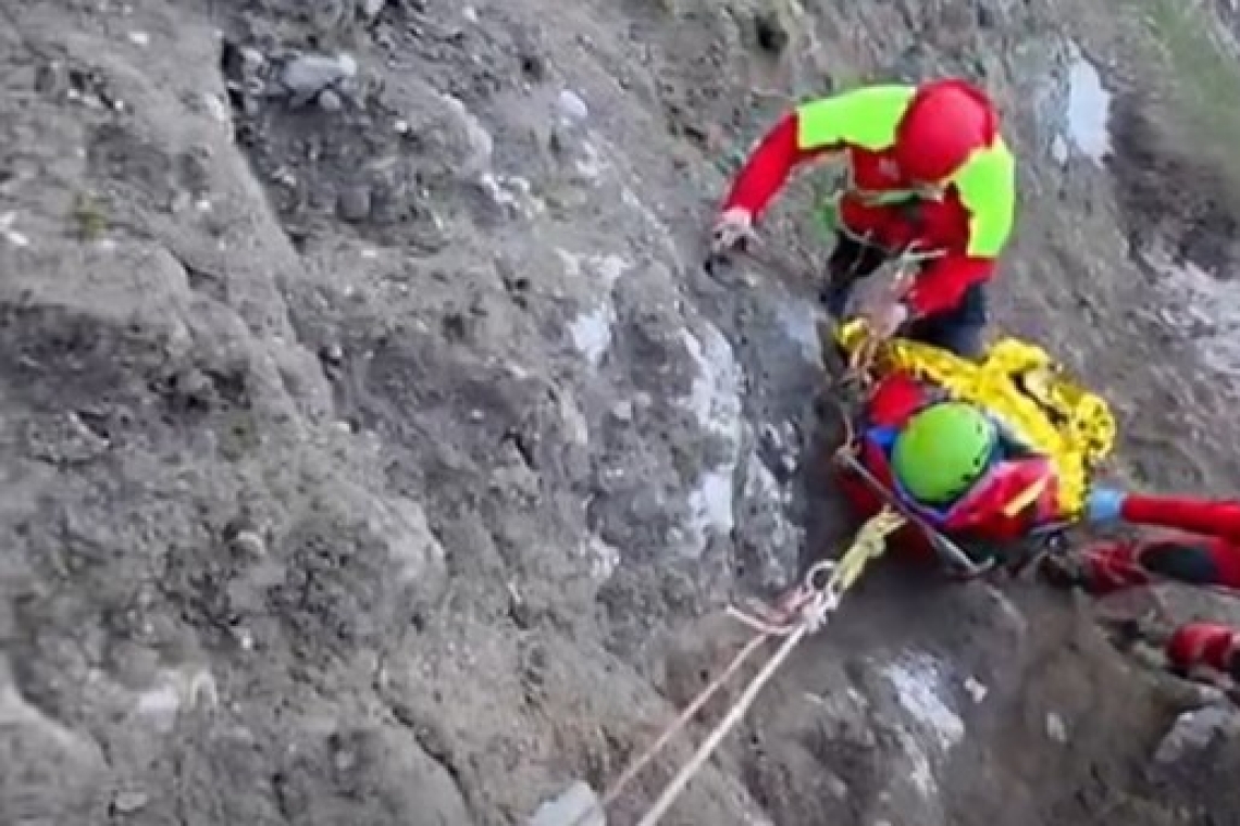 Turist olandez recuperat după o cădere de 150 de metri în Bucegi. Operațiune dificilă a salvamontiștilor prahoveni