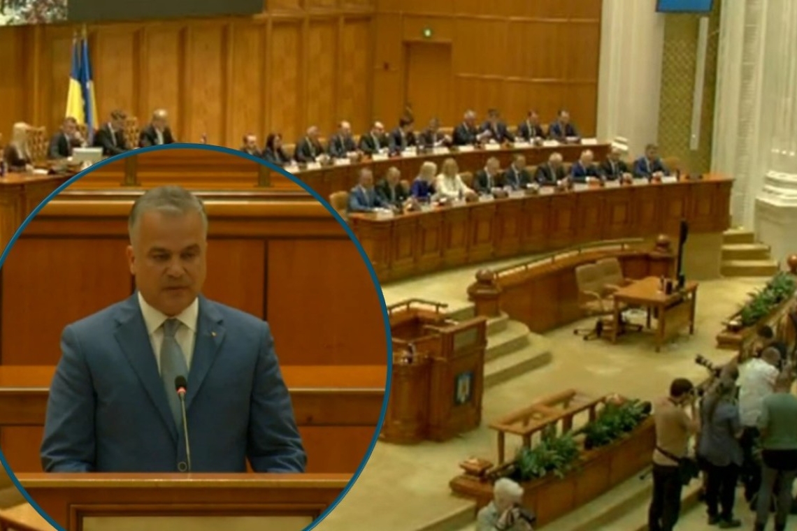 Guvernul Veștea a căzut la votul din Parlament