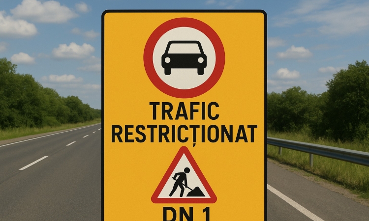 Restricții de circulație pe Centura de Vest a Ploieștiului, începând de luni