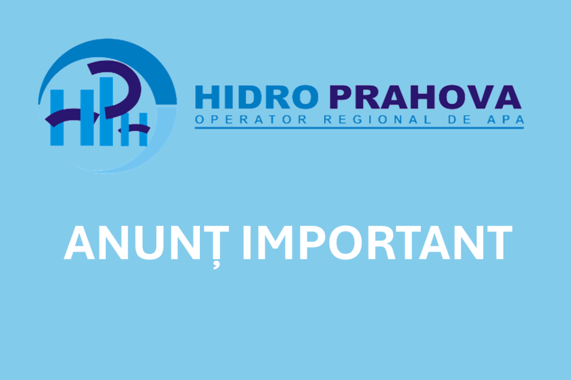 HIDRO PRAHOVA vine în sprijinul abonaților: plată în numerar fără comision prin Banca Cooperatistă Flamura Ploiești