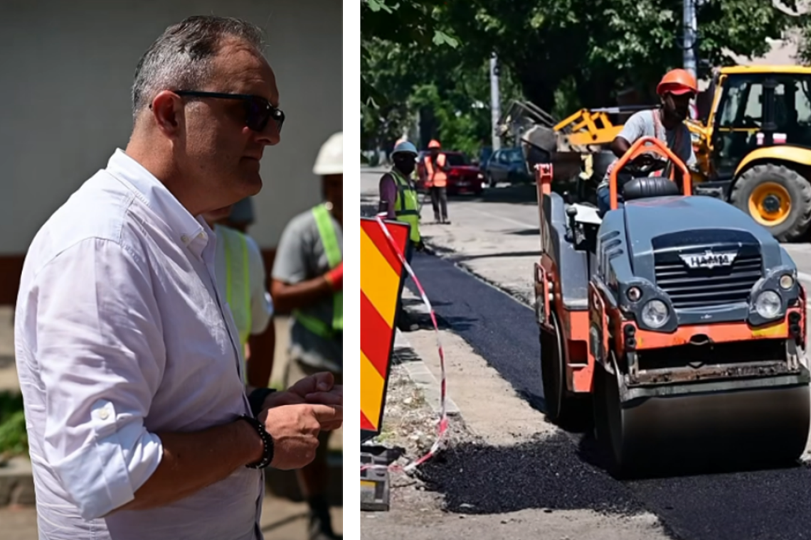 Ultimatum pentru constructorii de la Câmpina. Virgil Nanu: „De vineri, traficul spre DN1 trebuie redeschis!”