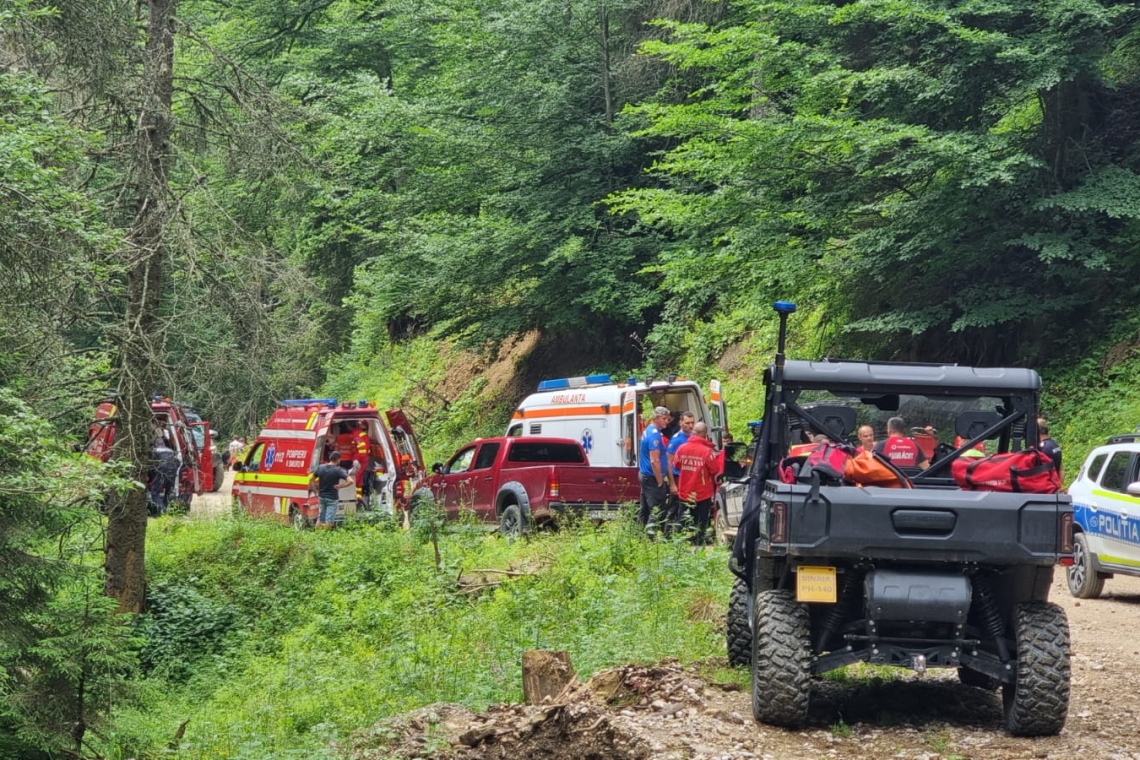 Accident cu șase persoane implicate în zona Cabanei Ciucaș din Cheia
