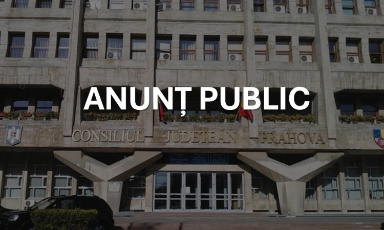 ANUNȚ PUBLIC PRIVIND DECIZIA ETAPEI DE ÎNCADRARE