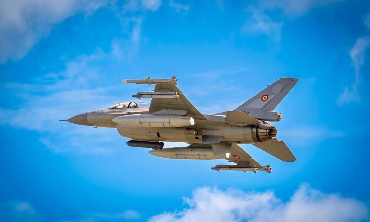 A doua dronă doborâtă de un avion F-16 al Forțelor Aeriene Române. Noul incident a avut loc în această dimineață