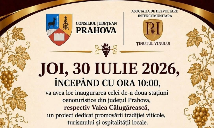Valea Călugărească intră, oficial, pe harta marilor destinații oenoturistice