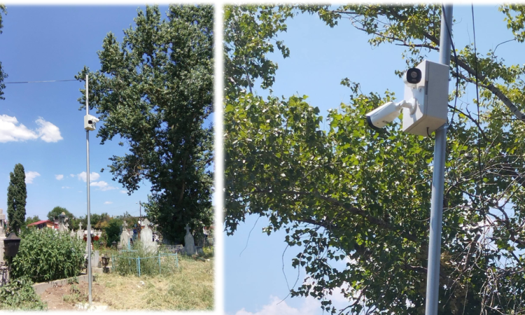 Cimitirul Bolovani din Ploiești, supravegheat video non-stop pentru combaterea depozitării ilegale a deșeurilor