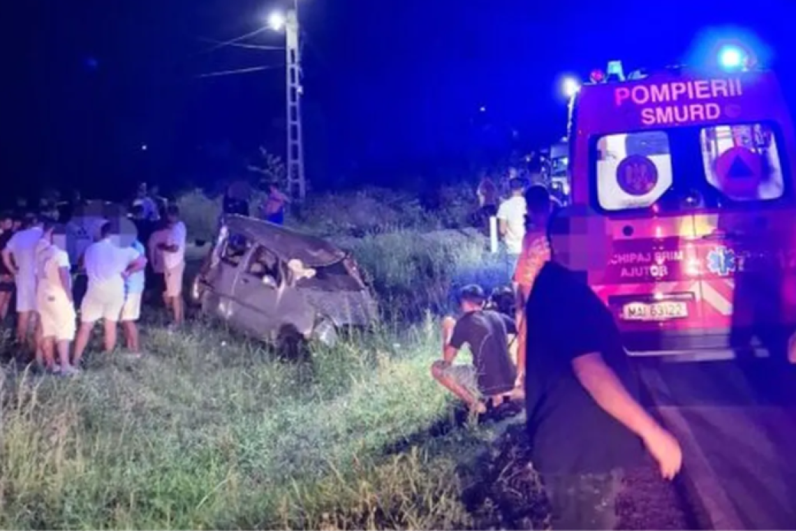 Tragedie pe DN61, în Dâmbovița: cinci persoane au murit într-un accident rutier produs de un tânăr fără permis