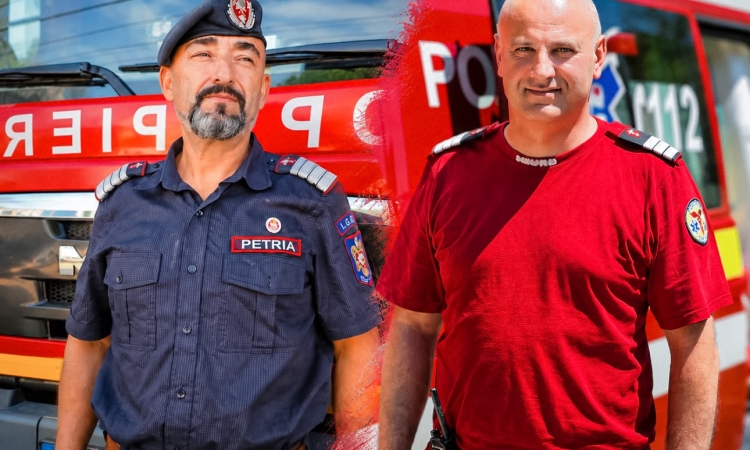 Doi pompieri prahoveni aflați în timpul liber au intervenit la un accident în Blejoi și au acordat primul ajutor victimelor
