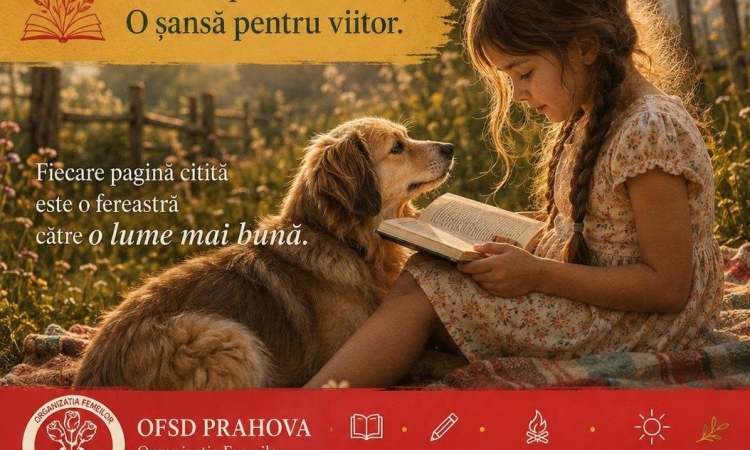 „Biblioteca de Vară din satul meu”, o campanie a OFSD pentru copiii din satele Prahovei