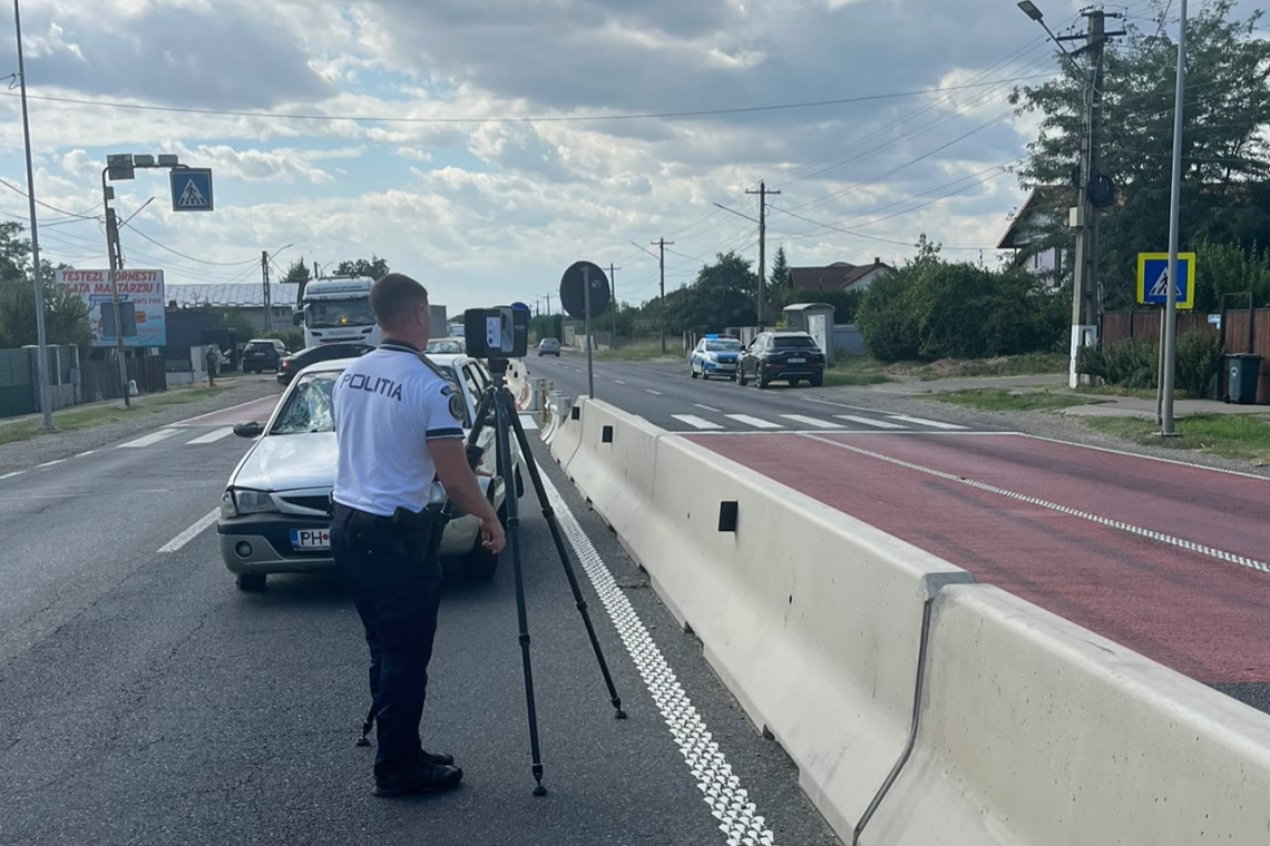 Tânără de 20 de ani, lovită pe trecerea de pietoni la Valea Călugărească. La volanul autoturismului se afla un șofer de 85 de ani