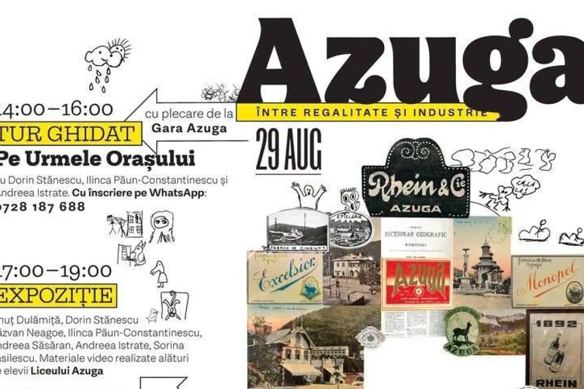 Azuga își redescoperă istoria. 29 august, o zi dedicată memoriei și patrimoniului orașului de pe Valea Prahovei