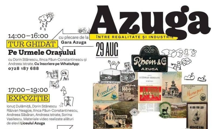 Azuga își redescoperă istoria. 29 august, o zi dedicată memoriei și patrimoniului orașului de pe Valea Prahovei