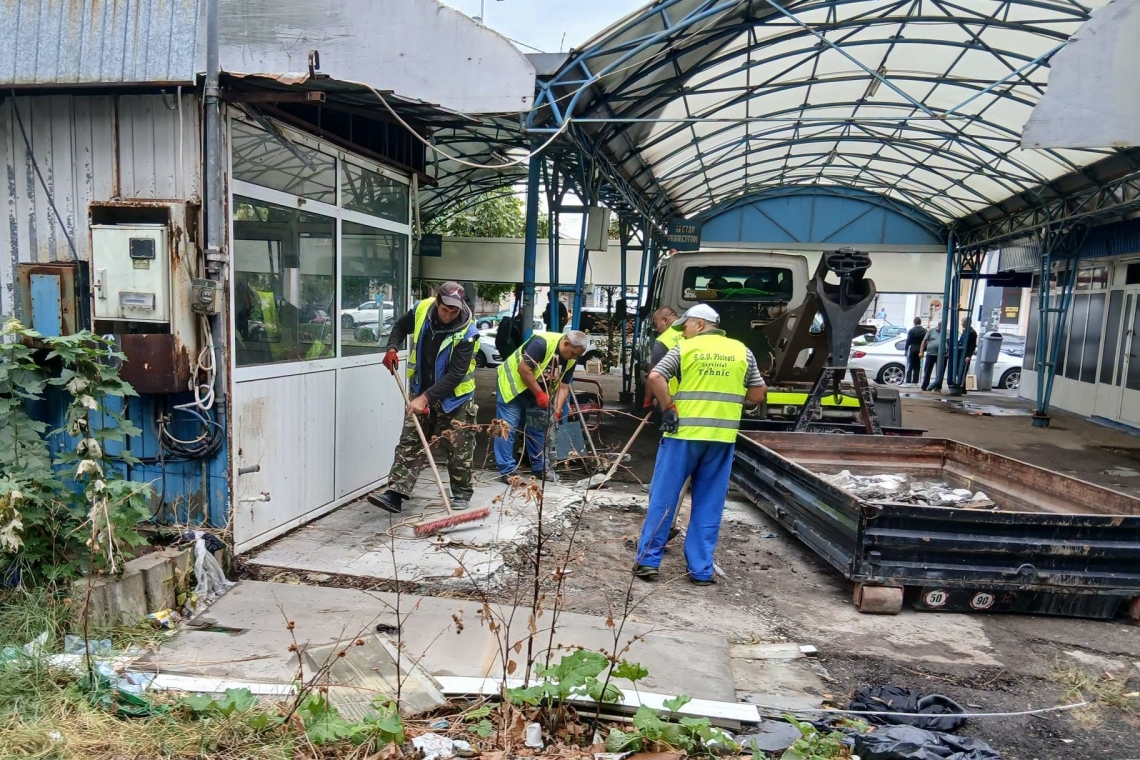 SGU Ploiești dezmembrează toate ”cașcarabetele” insalubre din zona Gării de Sud din Ploiești