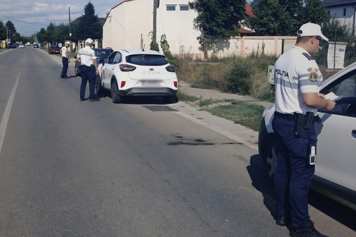 Filtre rutiere pe străzile din Ploiești și localitățile limitrofe, miercuri după-amiază