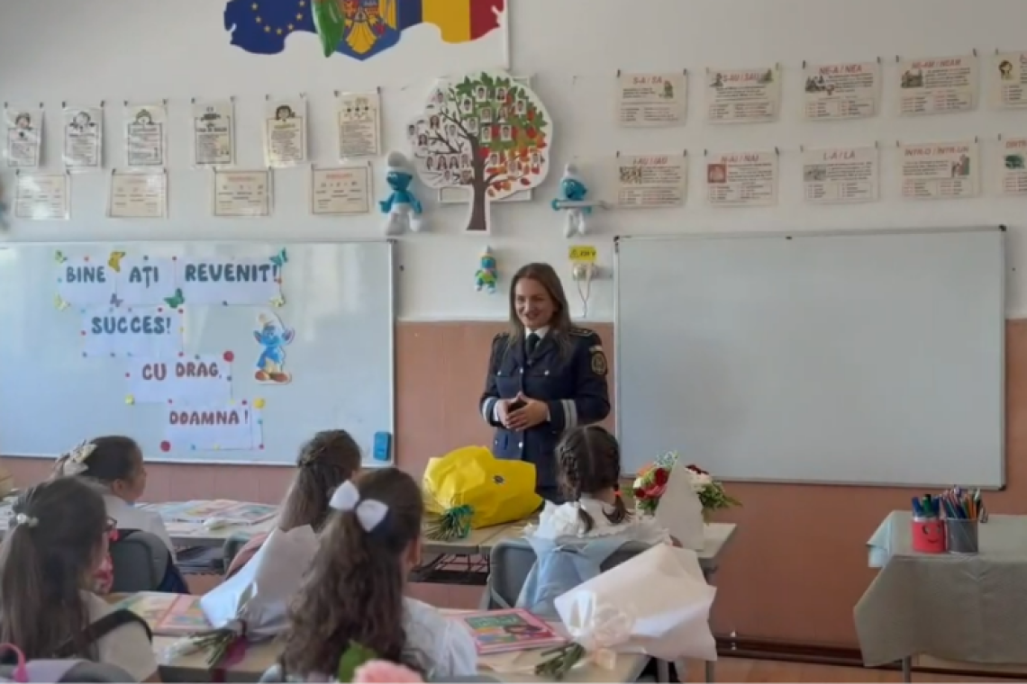 Peste 510 polițiști, mobilizați în Prahova în prima zi de școală