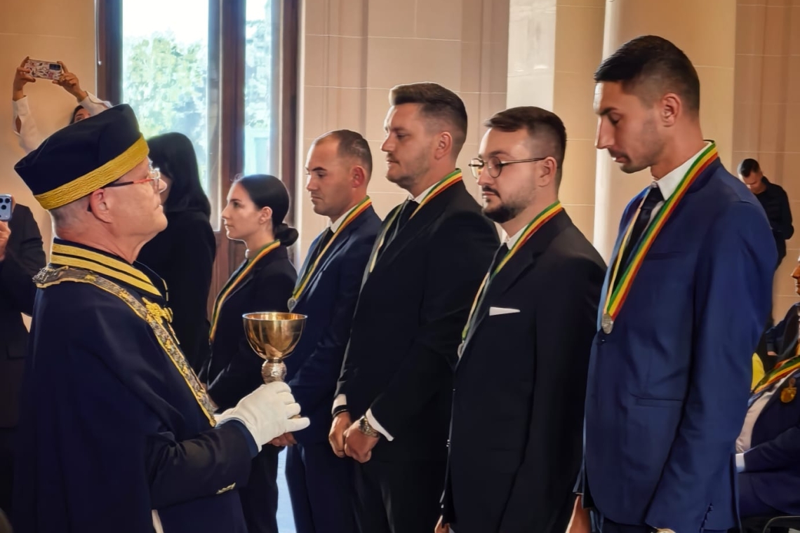 Prahoveanul David Sandu, printre cei mai noi membri ai Ordinului European al Cavalerilor Vinului. Ceremonie cu semnificație deosebită la Ploiești