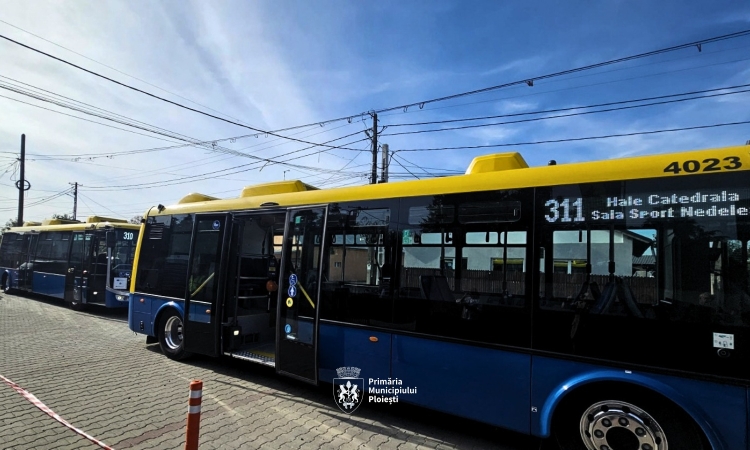 Ploieștiul și Ariceștii Rahtivani, legate prin două noi trasee de transport public cu autobuze electrice, începând din 12 octombrie