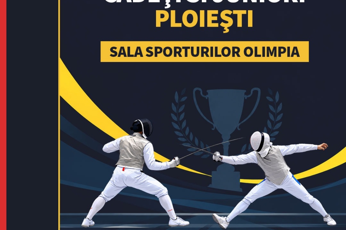 Cupa României la floretă pentru cadeți și juniori se desfășoară în acest weekend, la Ploiești