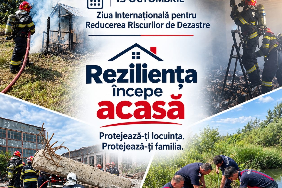 Marți 13, ziua în care pompierii le reamintesc prahovenilor cum își pot proteja locuințele de incendii. Fără superstiții, doar cu respectarea unor reguli!