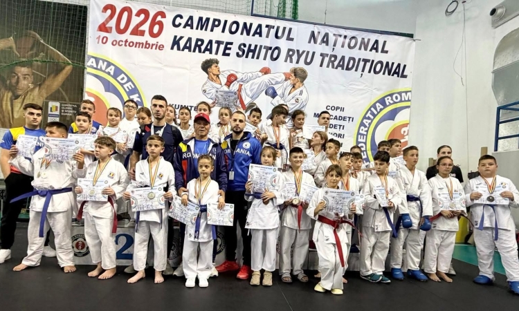 Sportivii CS Komura Vălenii de Munte au obținut 61 de medalii la Campionatul Național de Karate Shito Ryu!