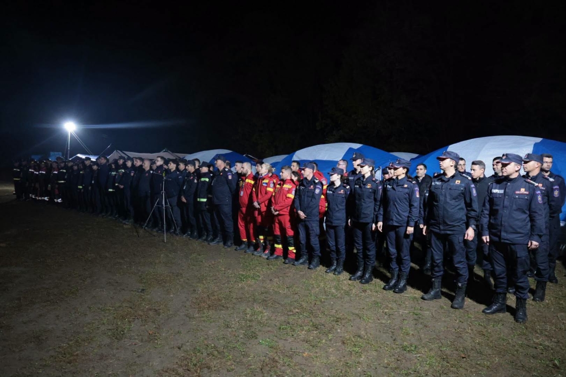 Comuna Drăgănești - Prahova, loc de antrenament pentru salvatorii români care au obținut cea mai înaltă clasificare internațională